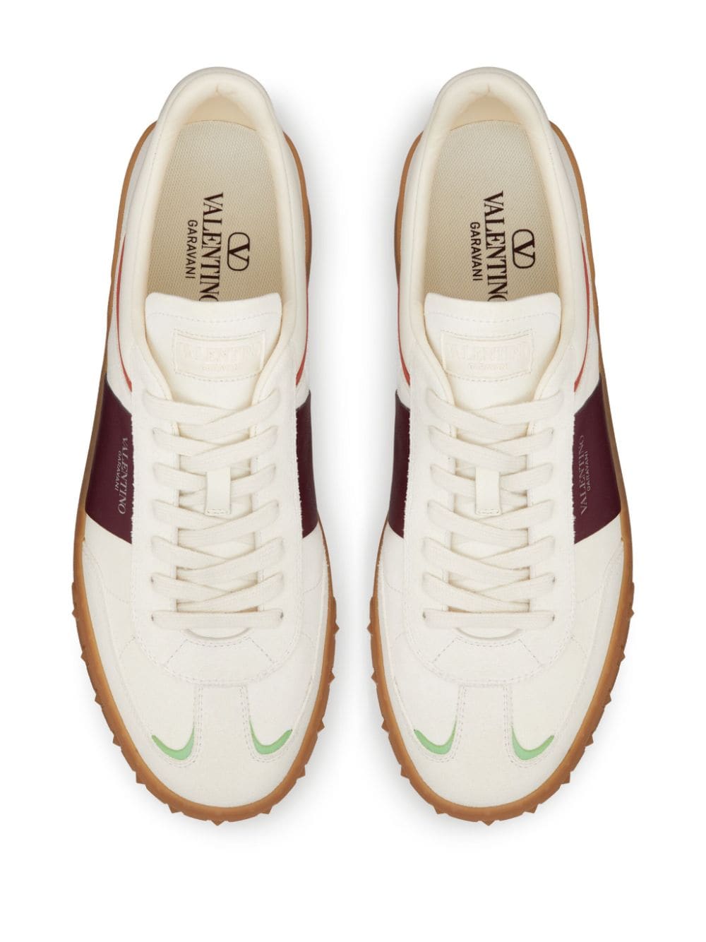 Upvillage low-top leather sneakers<BR/><BR/><BR/>