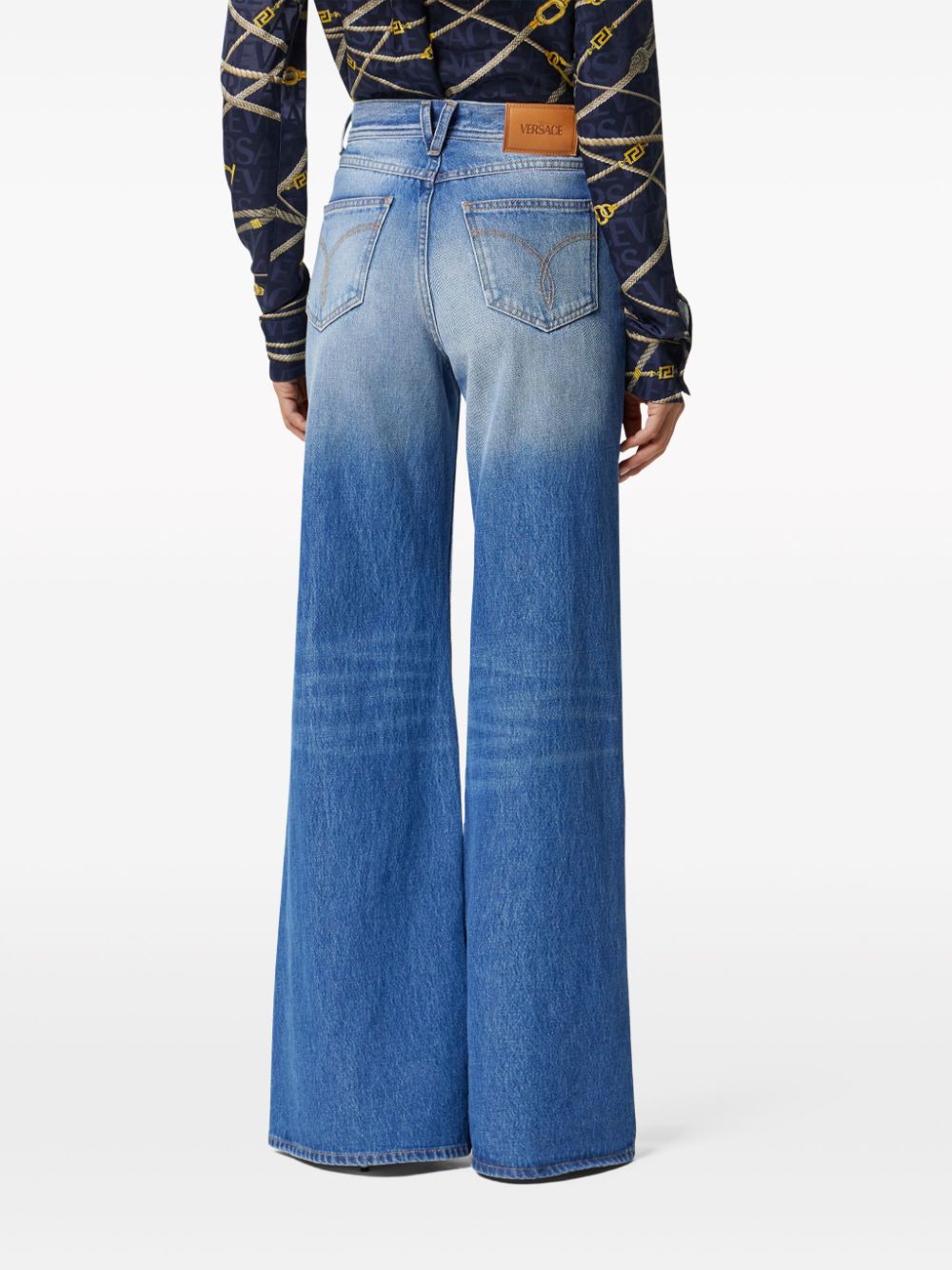 Medusa 95 mid-rise flared jeans<BR/><BR/><BR/>