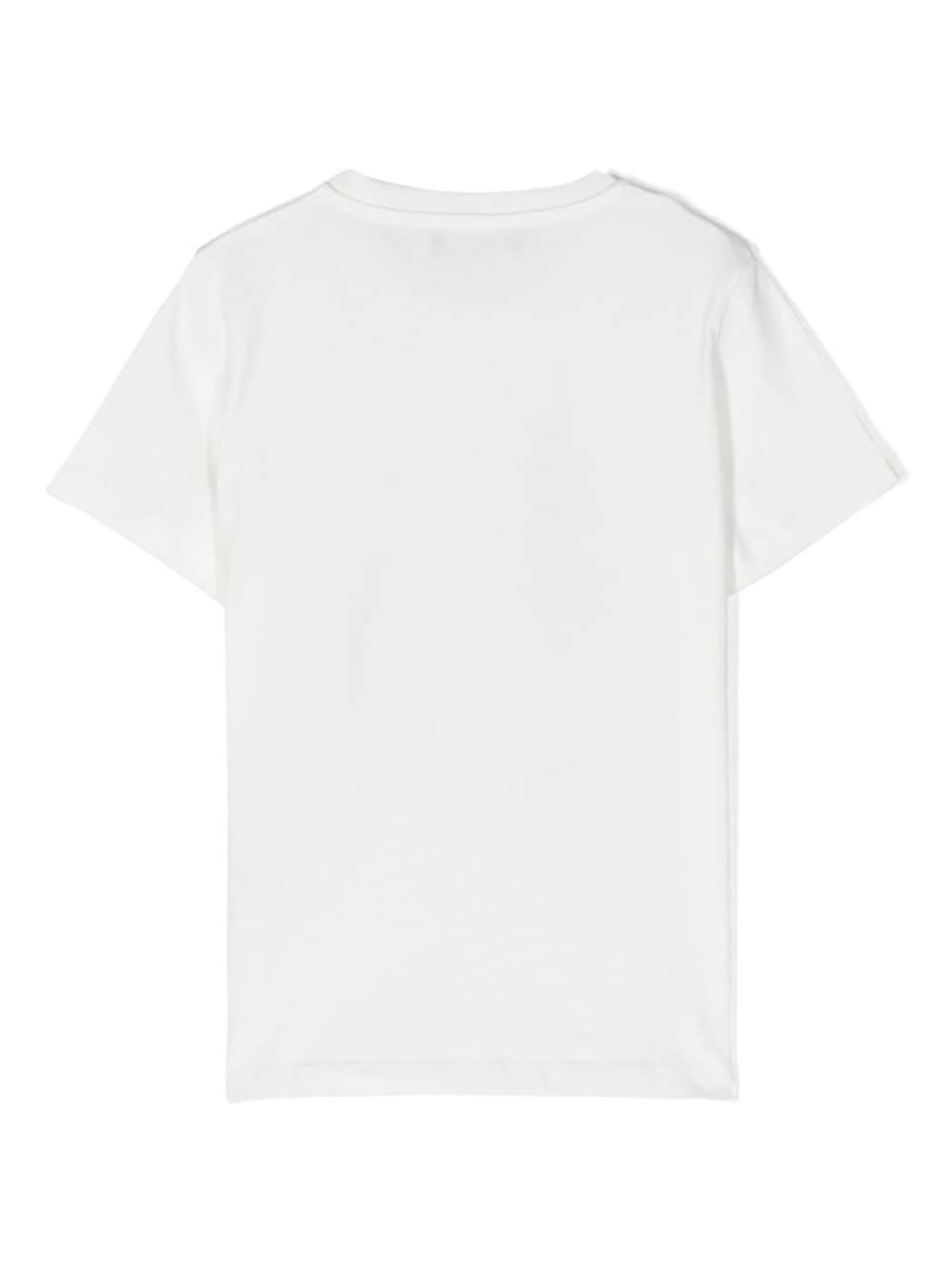 Front print cotton t-shirt