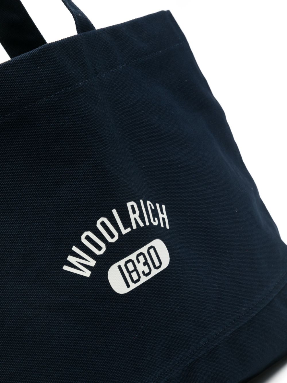 Borsa tote in tela con stampa logo