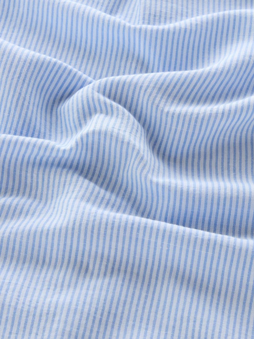 Striped button-down shirt<BR/><BR/><BR/>