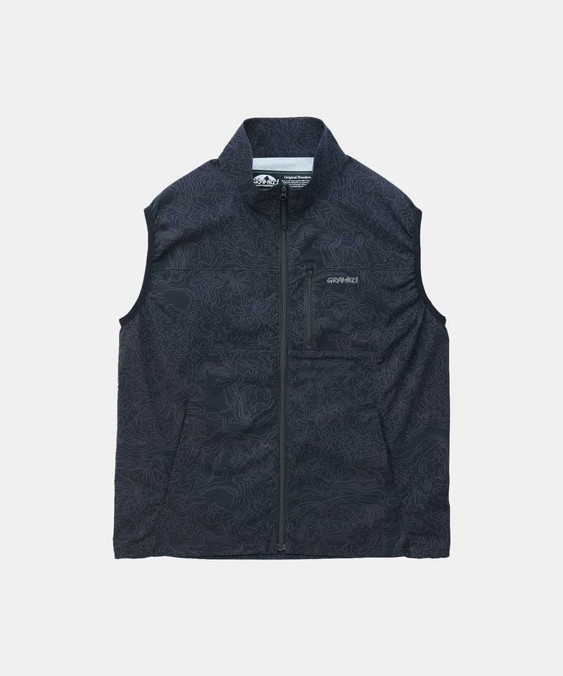 Gilet in nylon softshell<br>