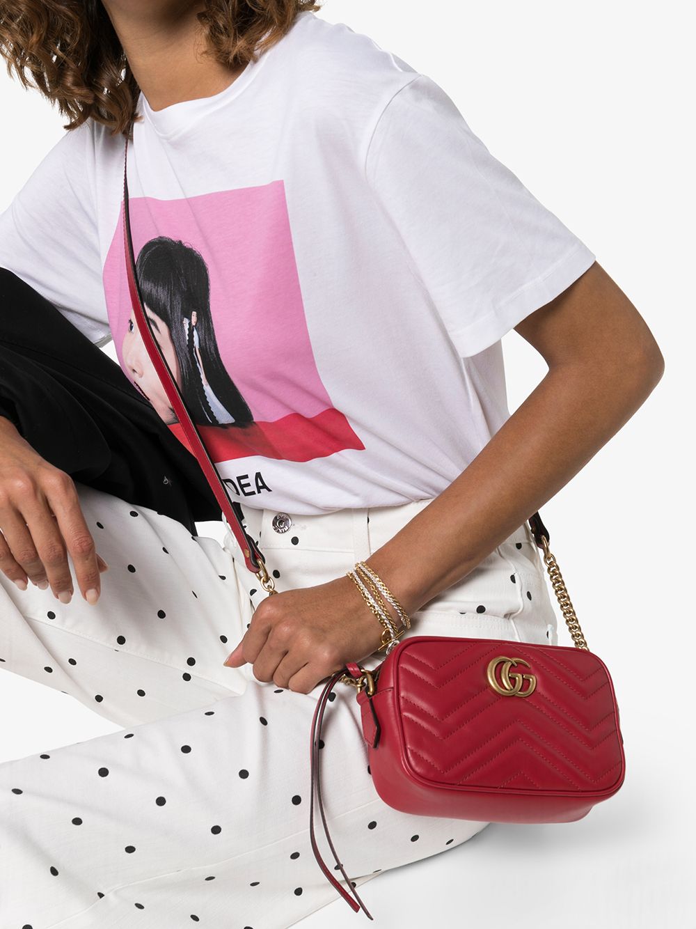 GG Marmont mini red bag