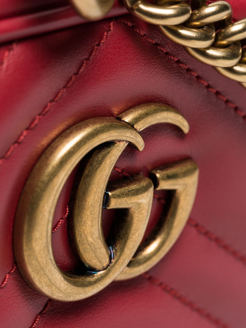 GG Marmont mini red bag