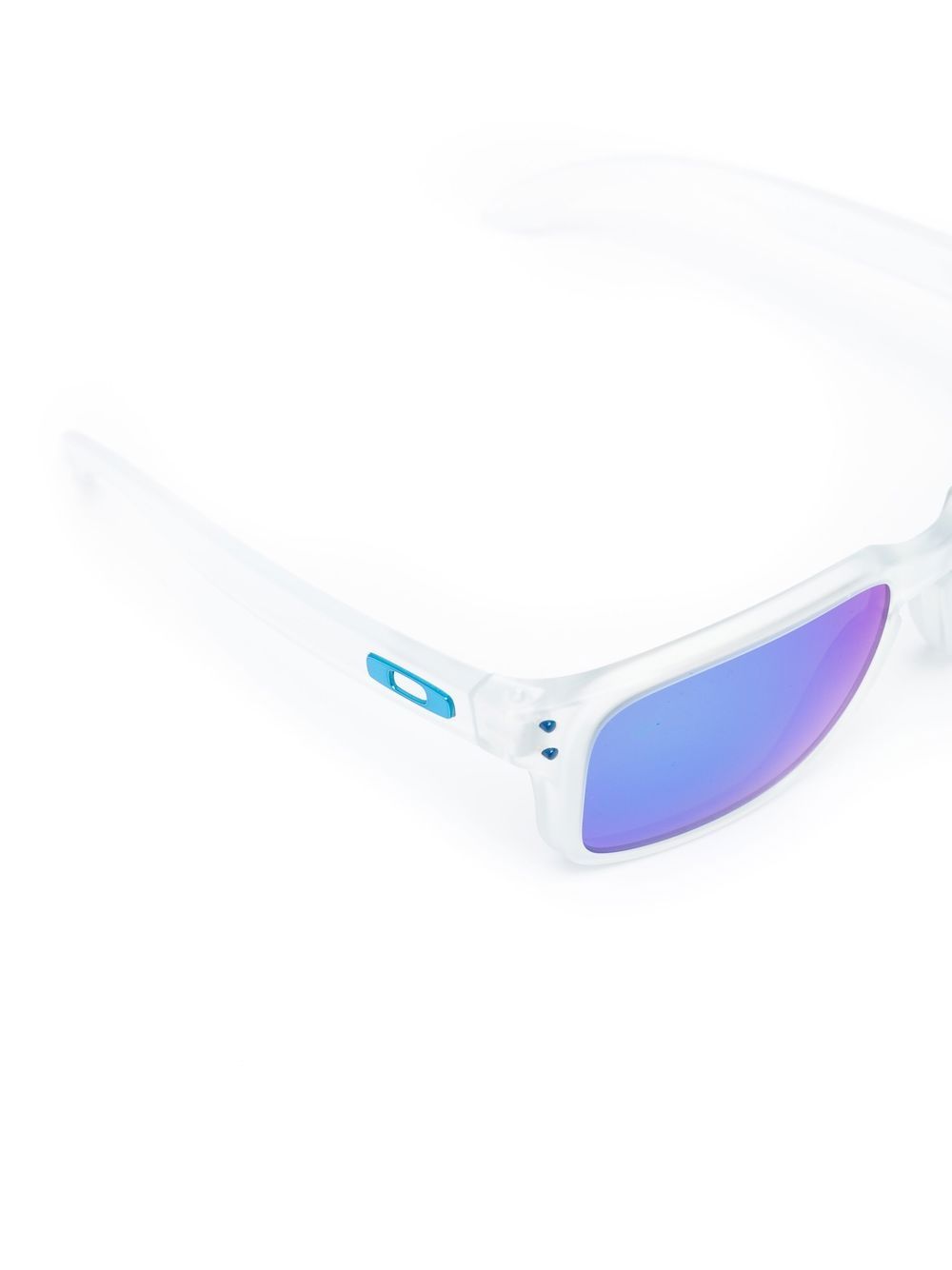 Mirrored square-frame sunglasses