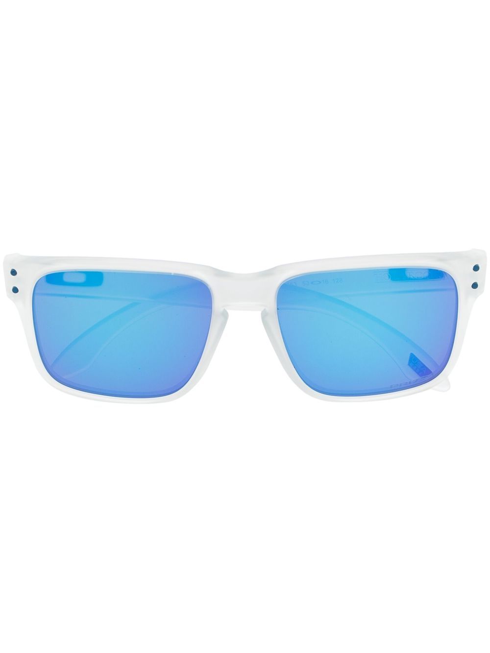 Mirrored square-frame sunglasses