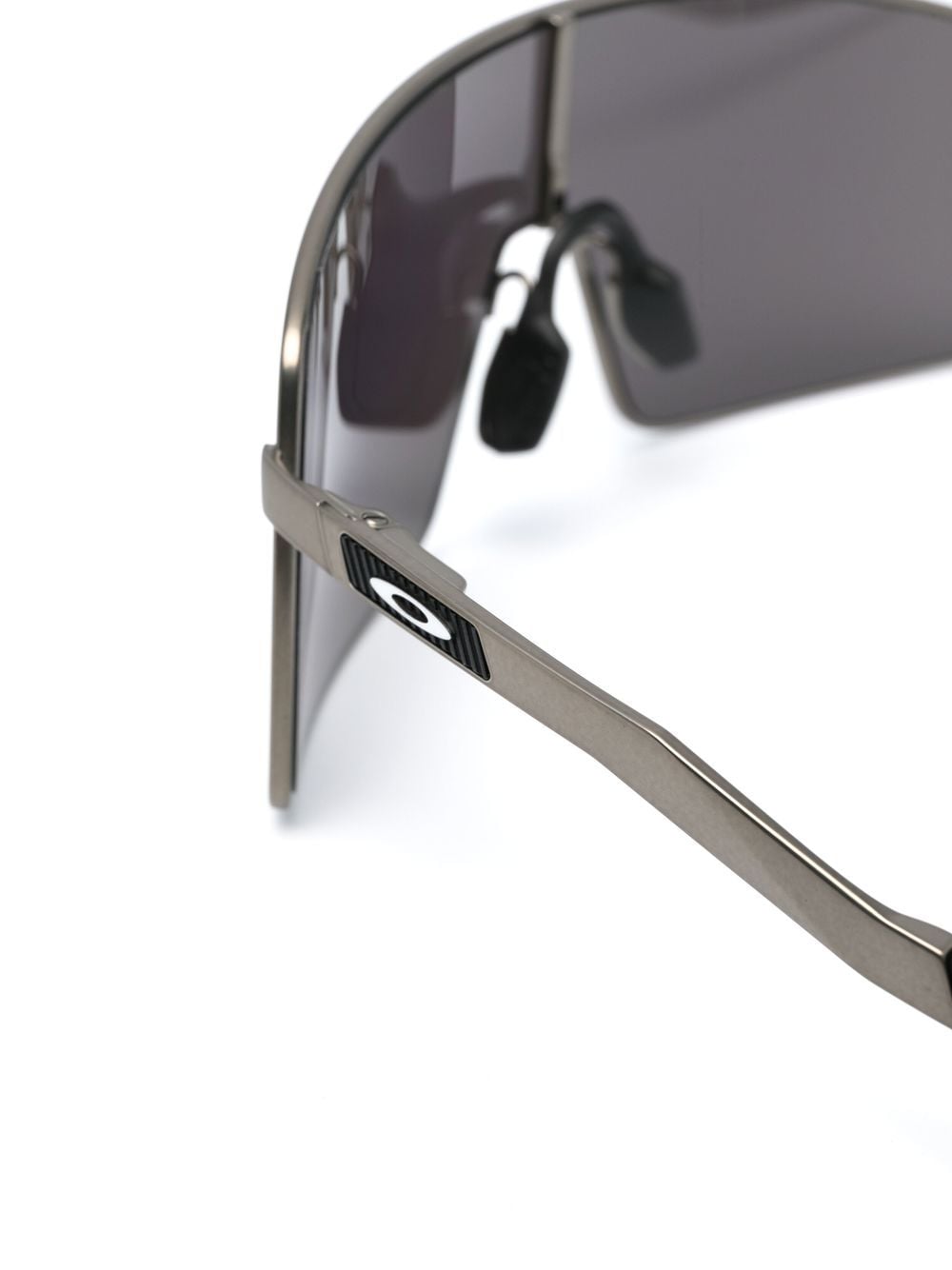 Gun metal Sutro Ti square-frame sunglasses
