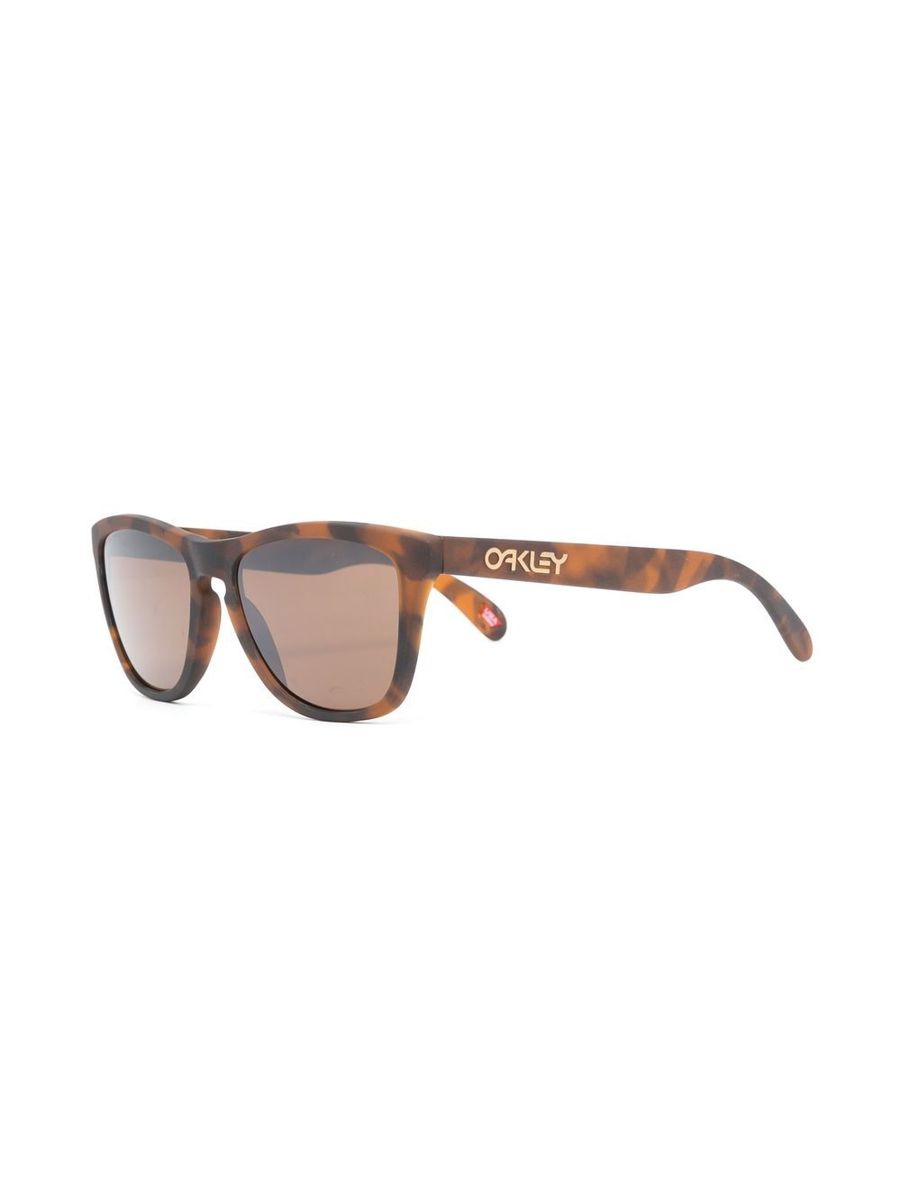 Tortoiseshell square-frame sunglasses