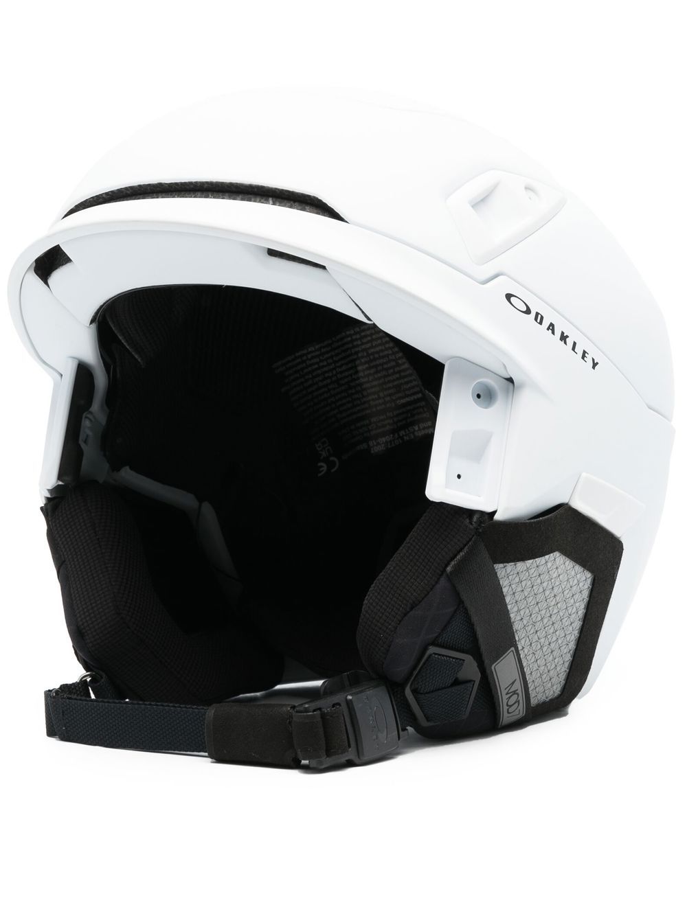 Logo-print skiing helmet