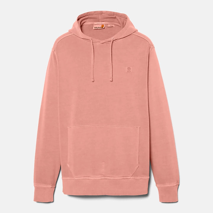 Red garment dye hoodie