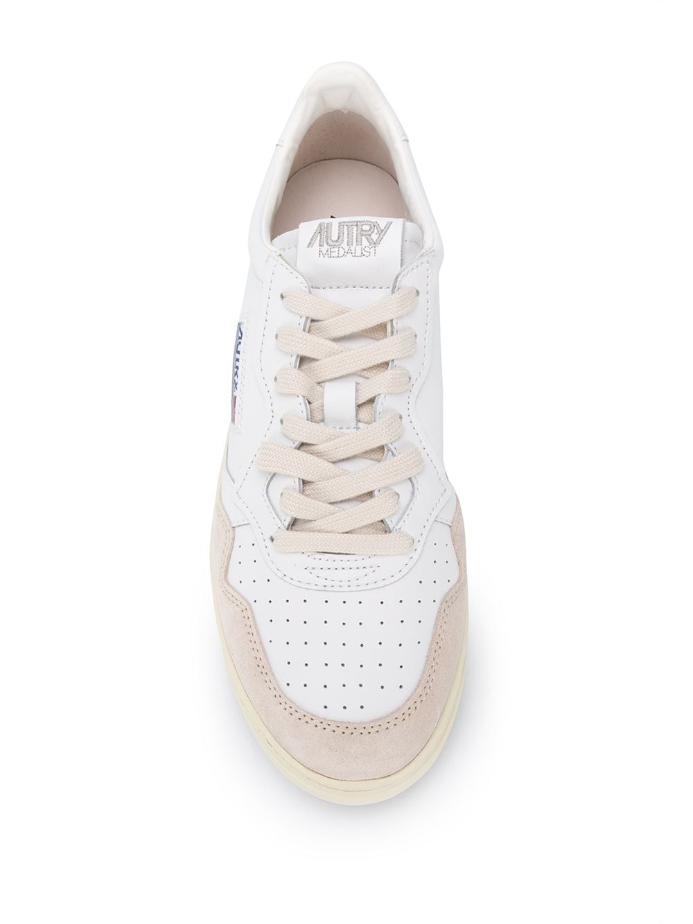 AUTRY AULMLS33LEAT/SUEDE WHITE