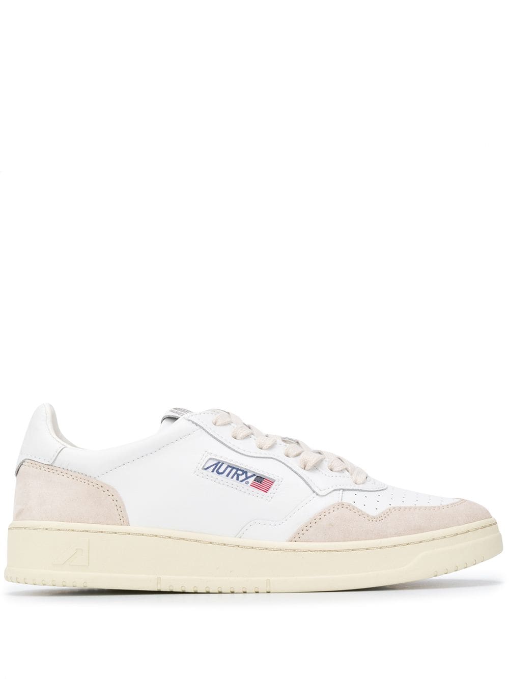 AUTRY AULMLS33LEAT/SUEDE WHITE