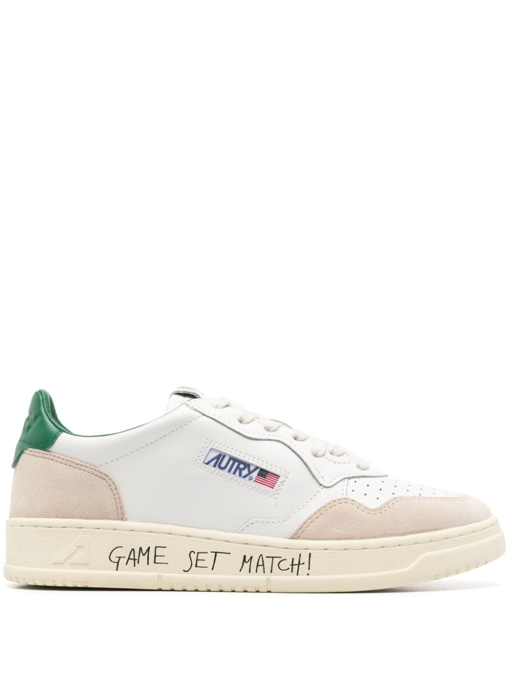 AUTRY AULMMA05MATCH/SUEDE/WHT/AMAZON