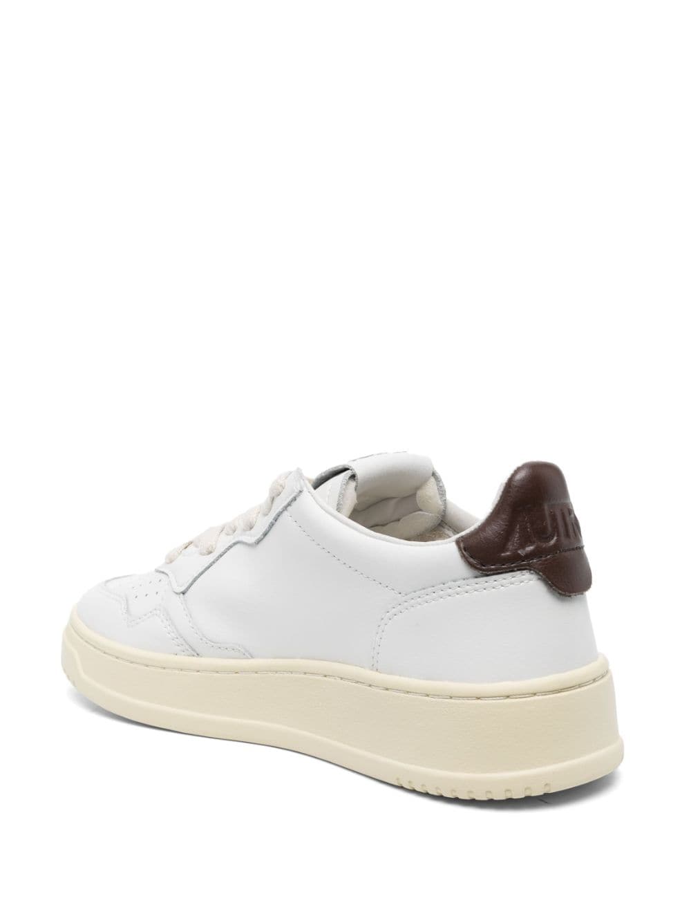 AUTRY AULWLL53LEAT/WHT/BROWN