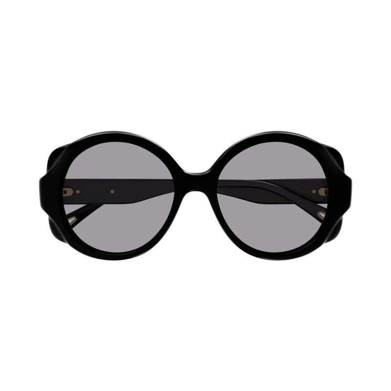 Black round sunglasses