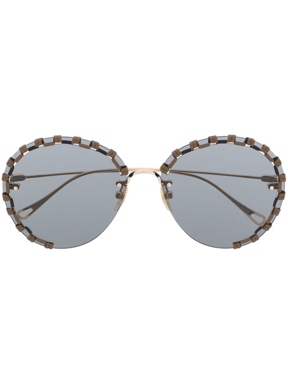 Round-frame sunglasses