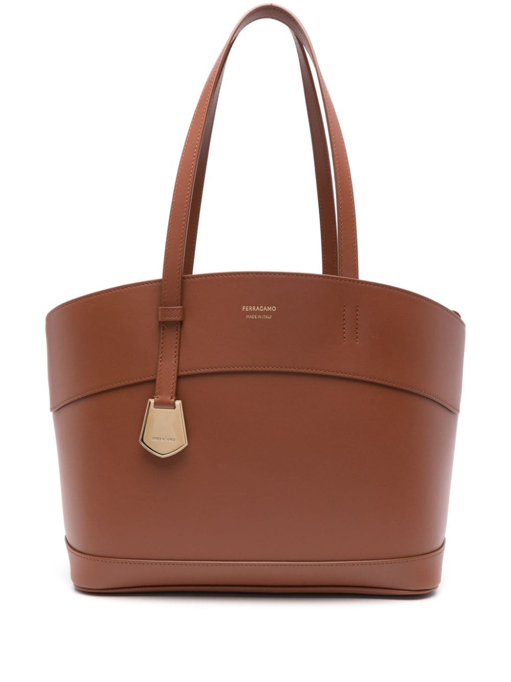 FERRAGAMO CHARME TOTE0775222NEW COGNAC