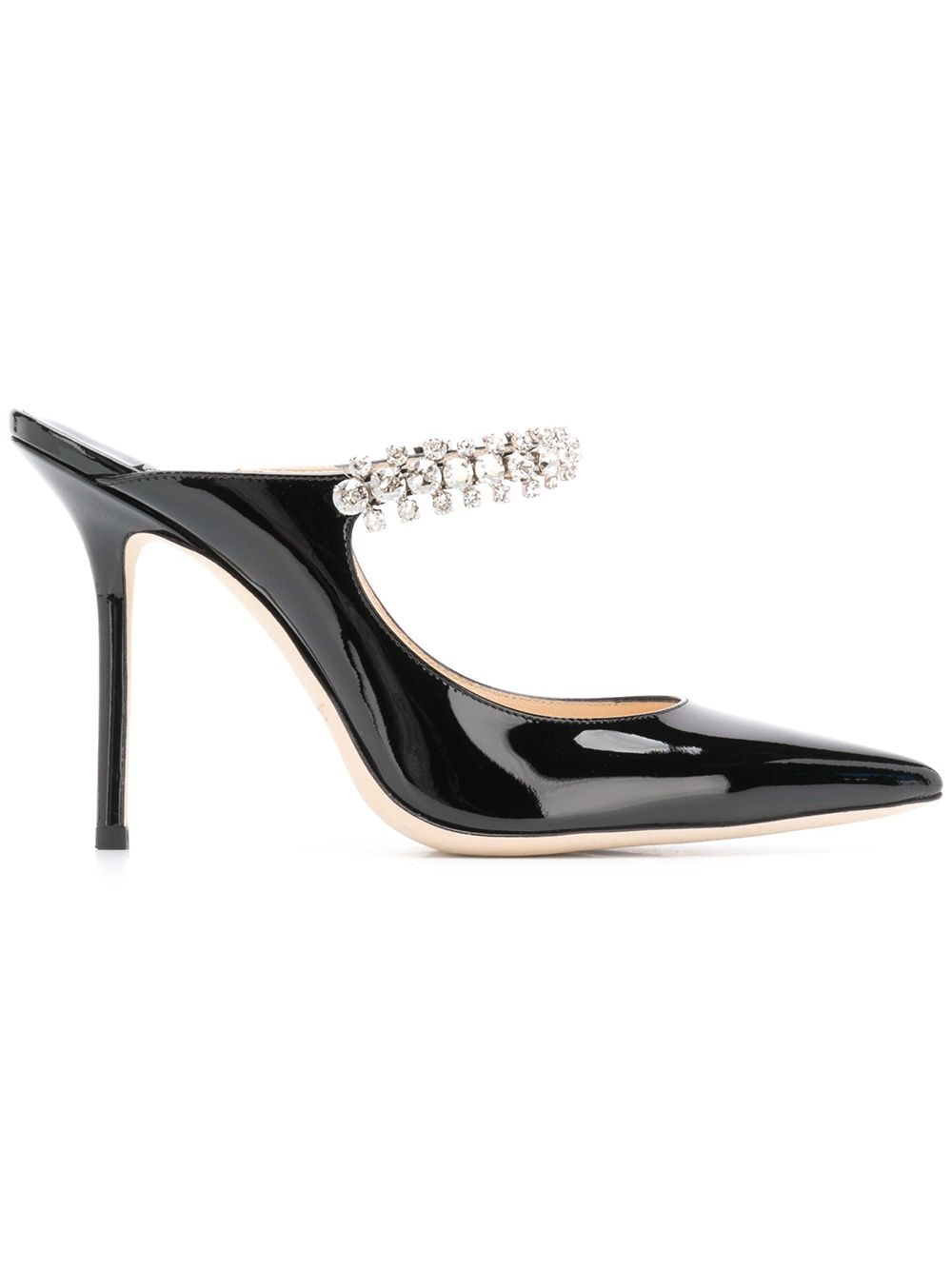 JIMMY CHOO BING 100 PATBLACK