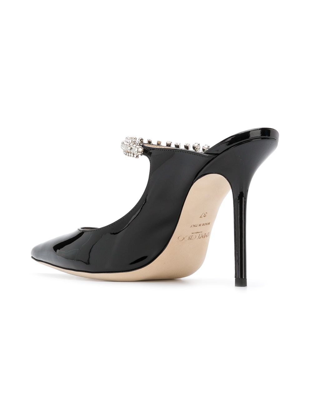 JIMMY CHOO BING 100 PATBLACK