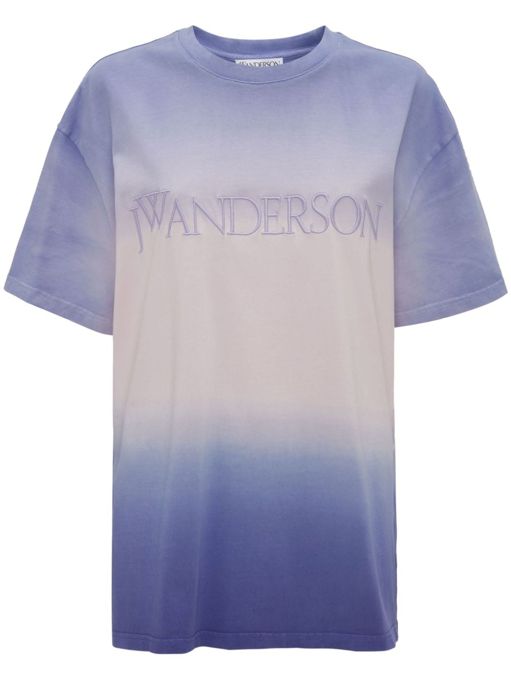 Gradient-effect organic cotton T-shirt<BR/><BR/><BR/>