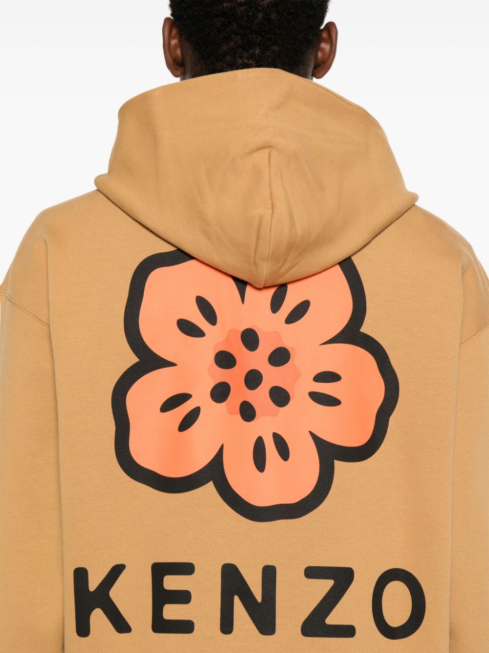 Boke Flower jersey hoodie<BR/><BR/>