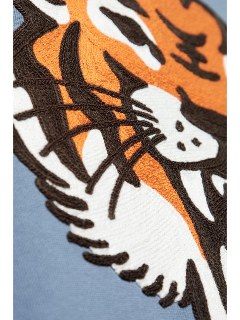 Lucky Tiger embroidered sweatshirt<BR/><BR/><BR/>