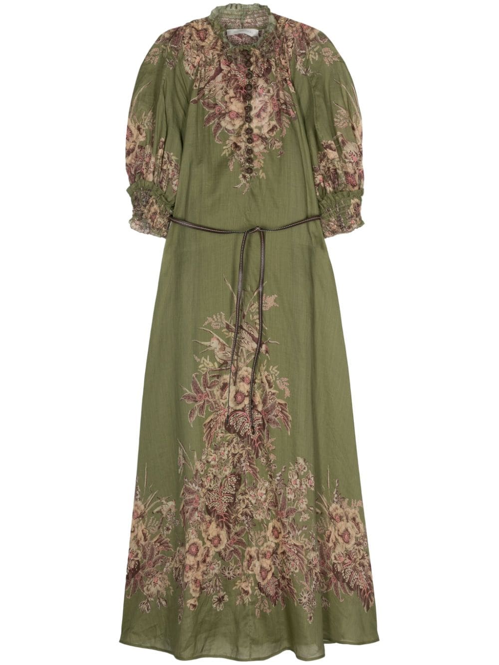 ZIMMERMANN 1025DSS242KHAKI FLORAL