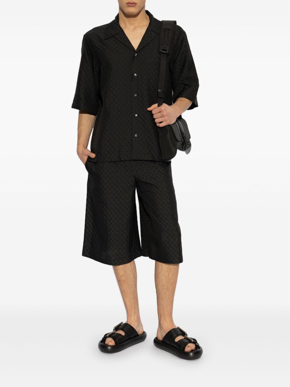 Shirt with skull pattern 814693 QRABU1010 ALEXANDER MCQUEEN 