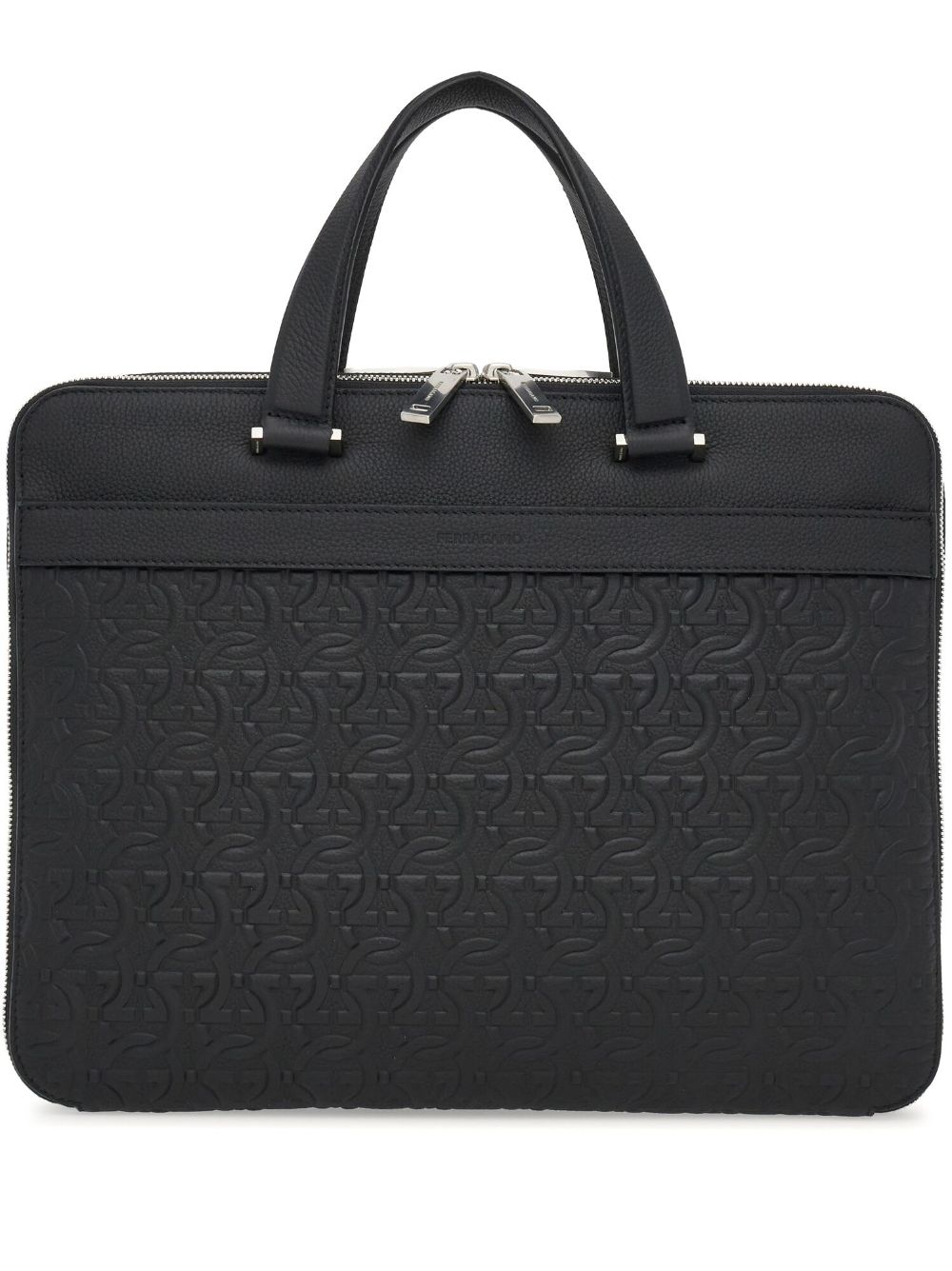 FERRAGAMO TRAV EMB BLO763369NERO