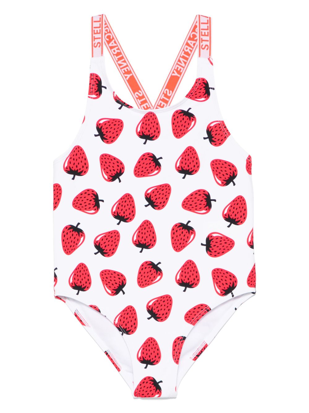 Strawberry Print Swimsuit TWCB19 Z2682101MC STELLA McCARTNEY KIDS 
