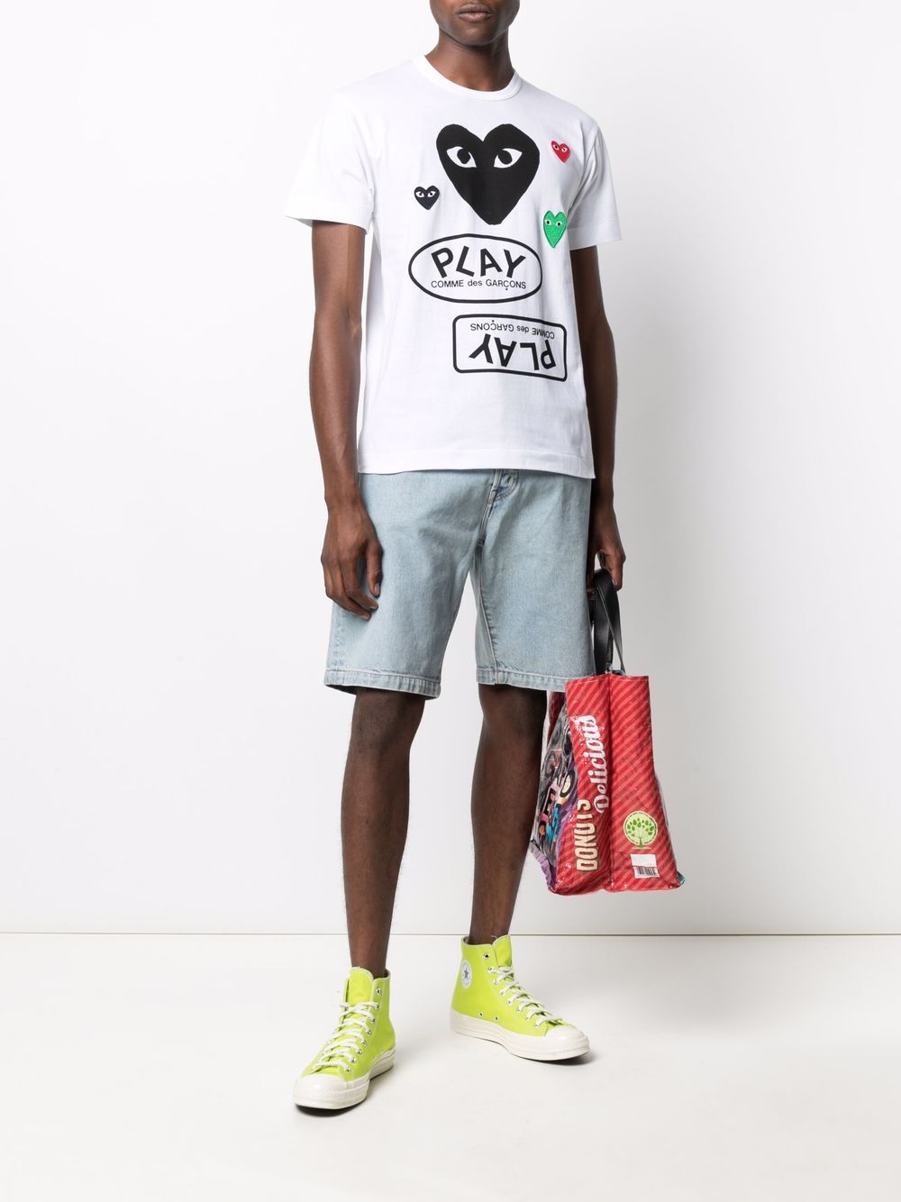 COMME des GARÇONS PLAY x Converse AXT282051WHITE