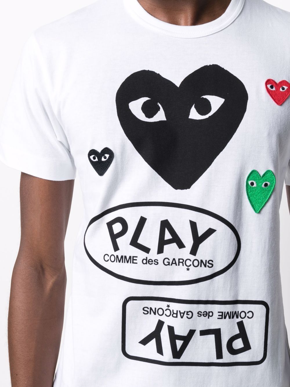 COMME des GARÇONS PLAY x Converse AXT282051WHITE