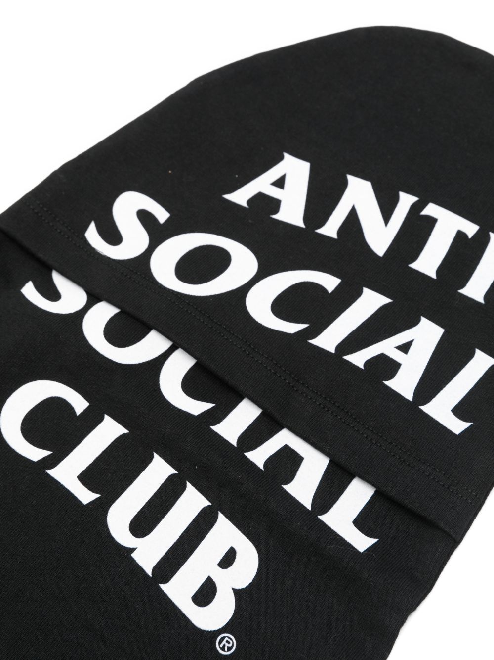 Logo-embroidered beanie ASSC120035 BLACK ANTI SOCIAL SOCIAL CLUB 
