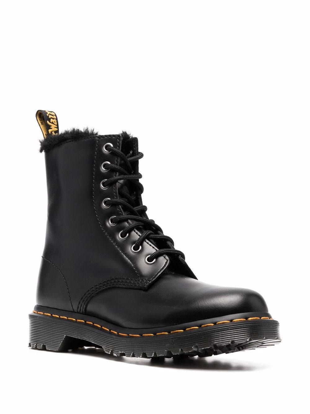1460 Serena Ankle Boots With Faux Fur Lining 26238021 1460SERENABLACK DR. MARTENS 