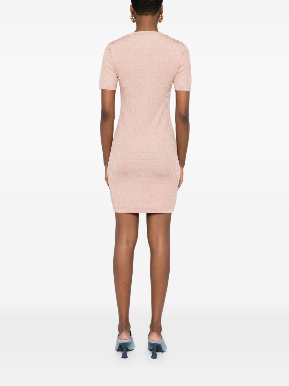 FF cotton dress FZDD61 AUZRF1SAU FENDI 