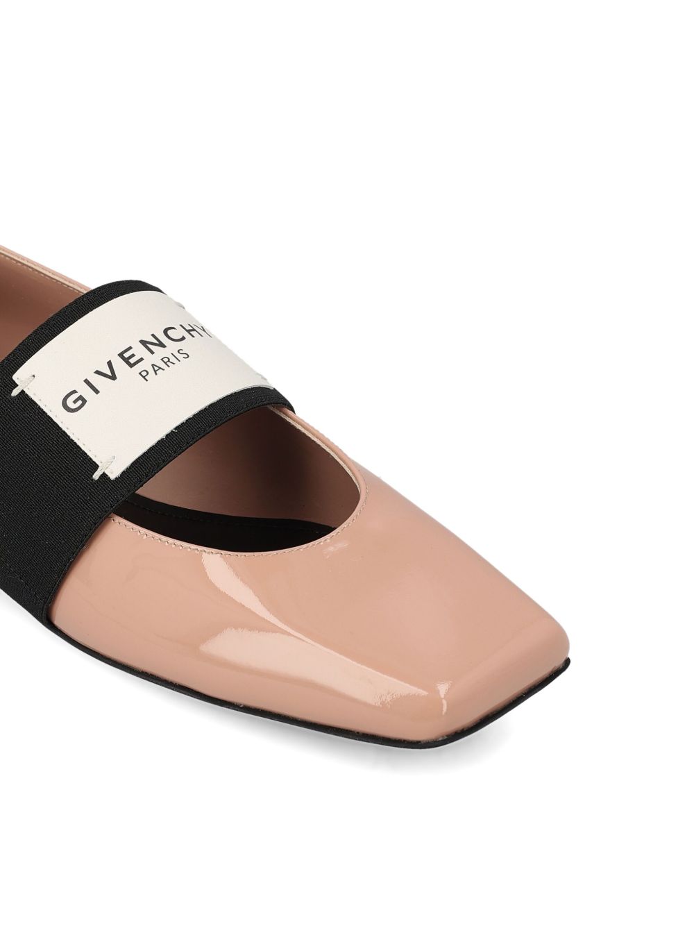 sliced square ballerinas in patent leather BE5010E2FF 272 GIVENCHY 