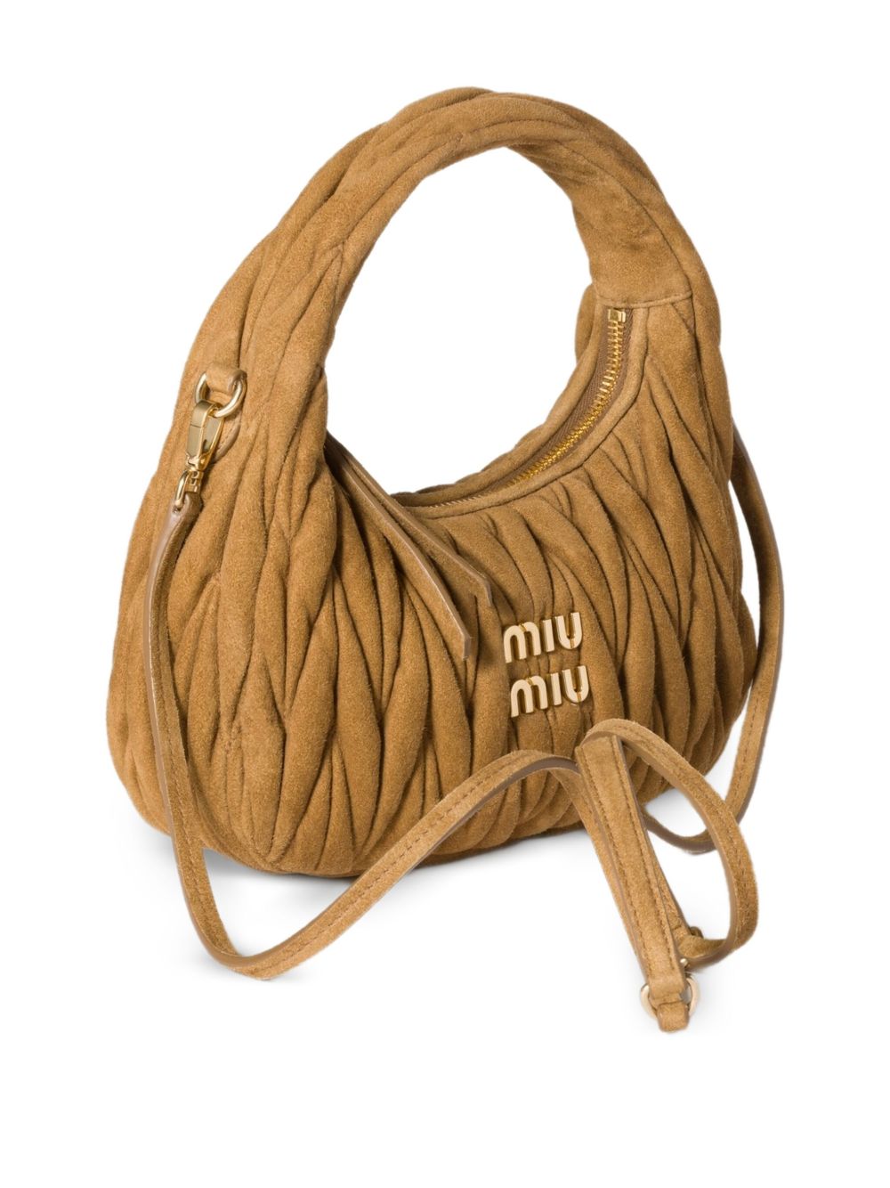 WANDER matelassé hobo bag 5BC125AB7O V-OOYF0393 MIU MIU 