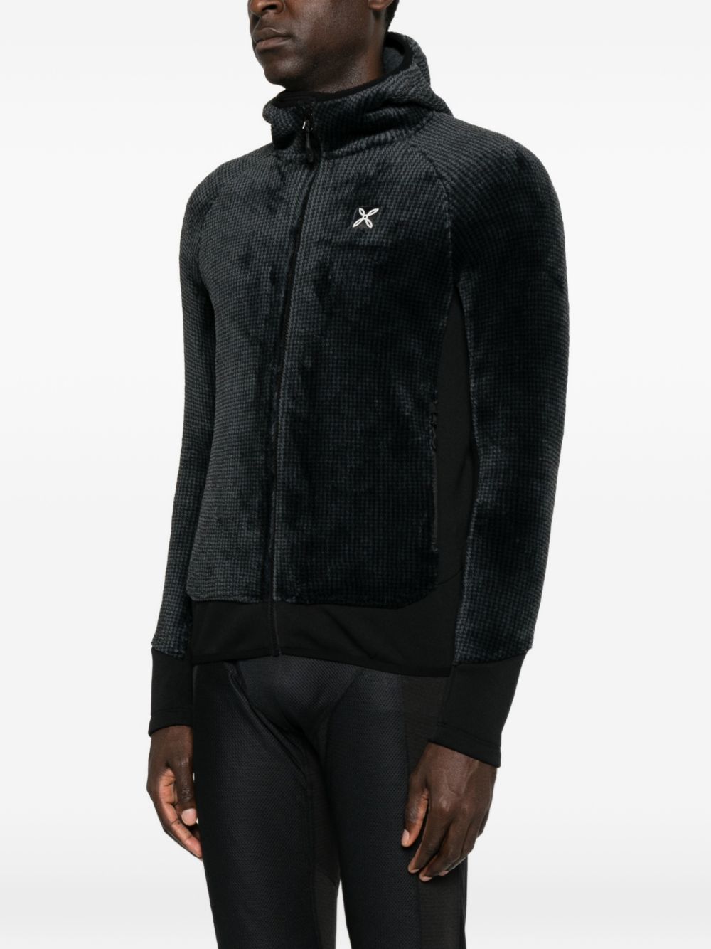 waffle-knit hooded jacket MJAP34X PS53492 MONTURA 