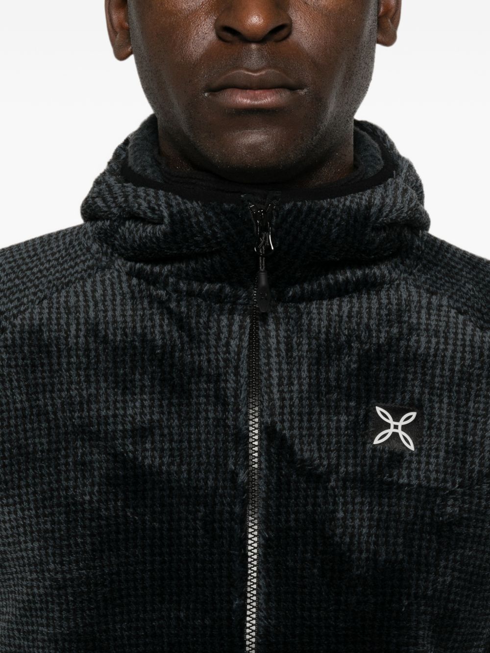 waffle-knit hooded jacket MJAP34X PS53492 MONTURA 