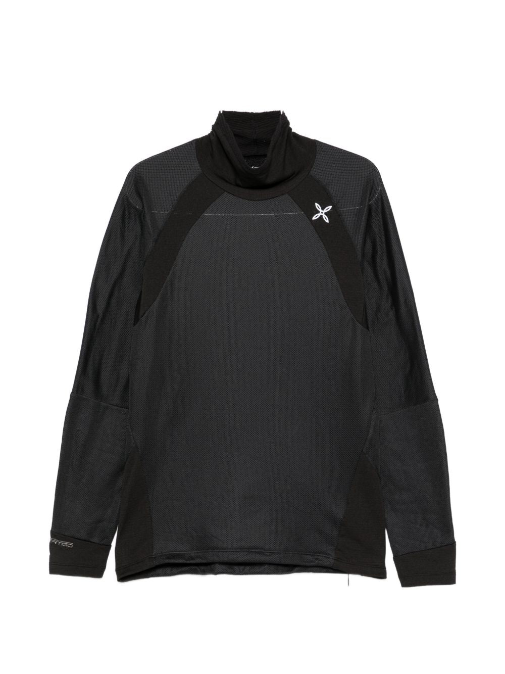 high-neck logo-print sweatshirt MMLP39X PS26790 MONTURA 