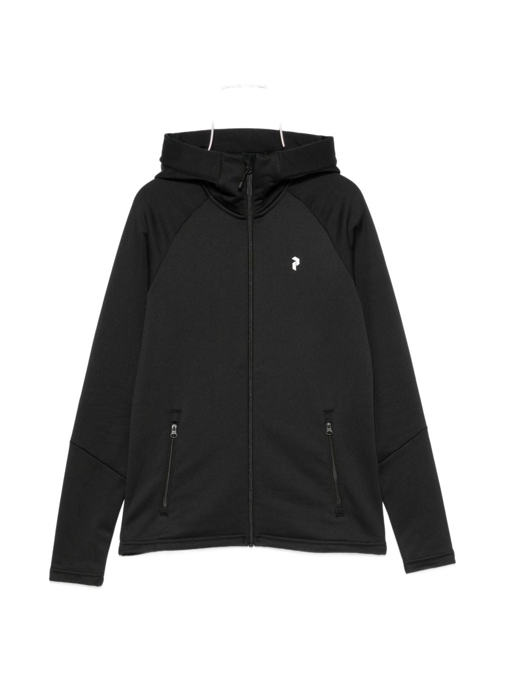 logo-print zip-up sweatshirt G80574030 BLACK-BLACK PEAK PERFORMANCE 