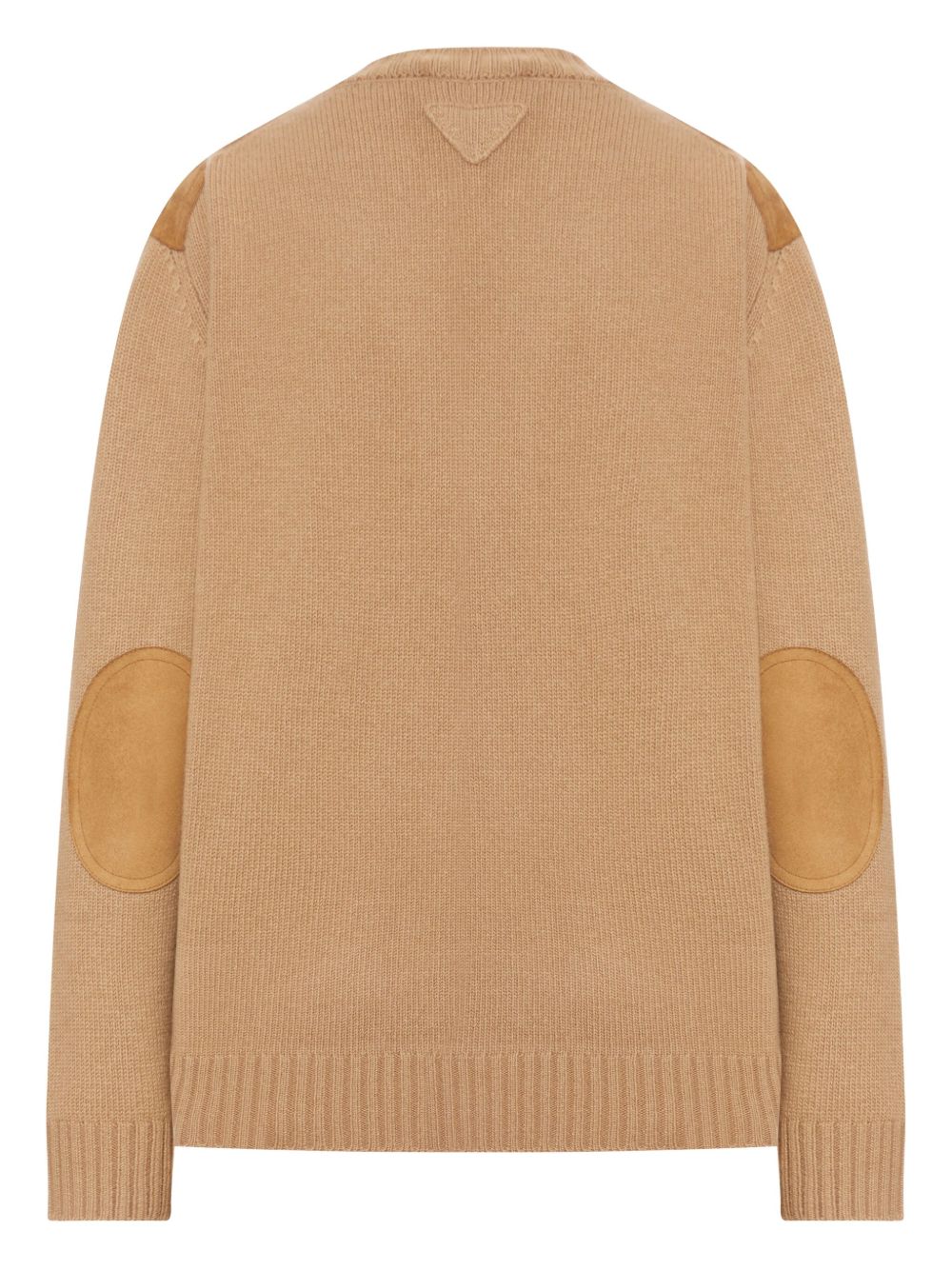 Cashmere-wool and suede sweater P24T2BS-OOO 173PF0C59 PRADA 