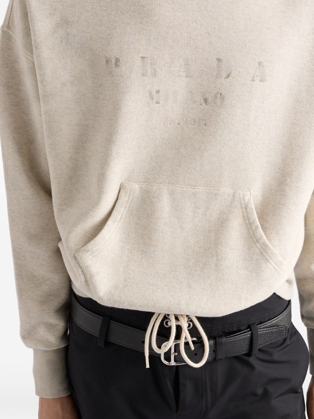 Cotton fleece hoodie UJL38C17IP S-OOOF0018 PRADA 
