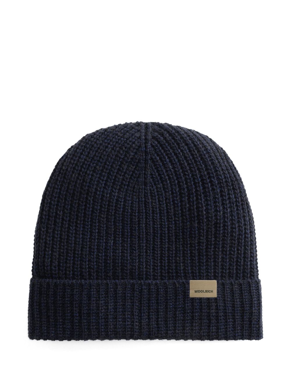 Blue ribbed cap CFWOAC0331MRUF0659 3989 WOOLRICH 