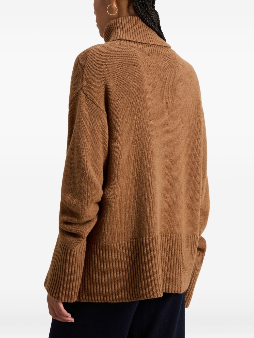 Turtleneck jumper with ribbed hem CFWWKN2006FRUF0469 7370 WOOLRICH 