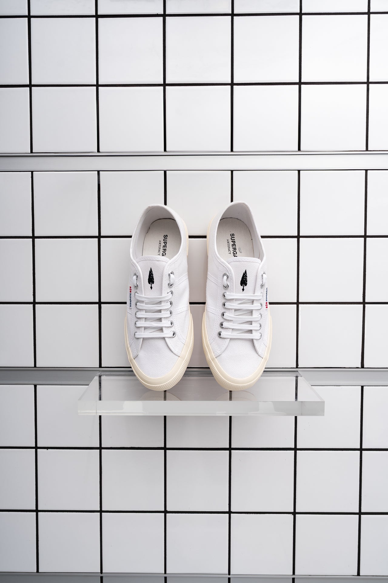 Superga x Val d'Orcia Club<BR/>Val d'Orcia Club sneakers S8161SW WHITE-OFFWHITE VAL D'ORCIA CLUB 