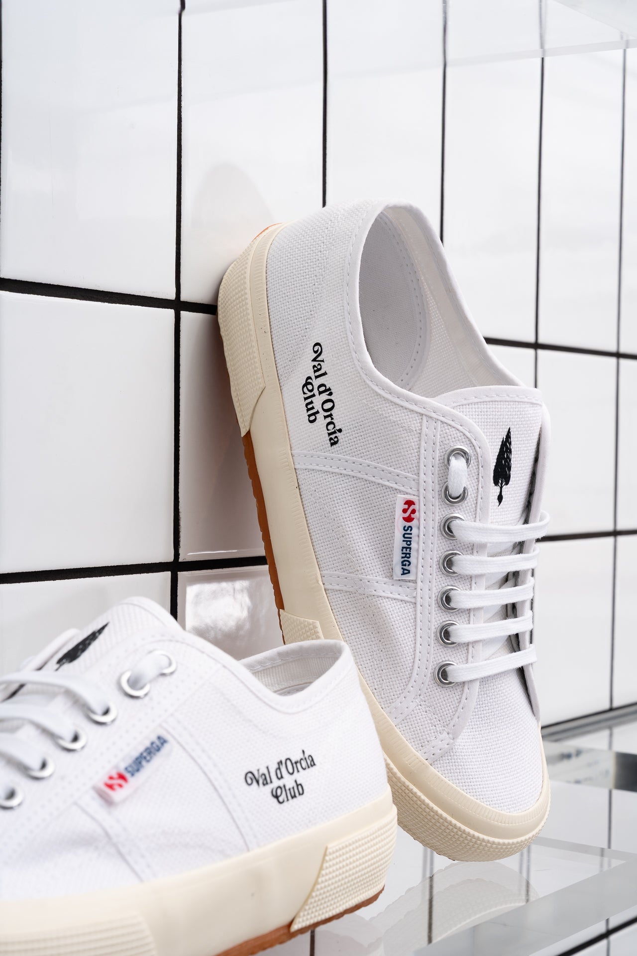 Superga x Val d'Orcia Club<BR/>Val d'Orcia Club sneakers S8161SW WHITE-OFFWHITE VAL D'ORCIA CLUB 