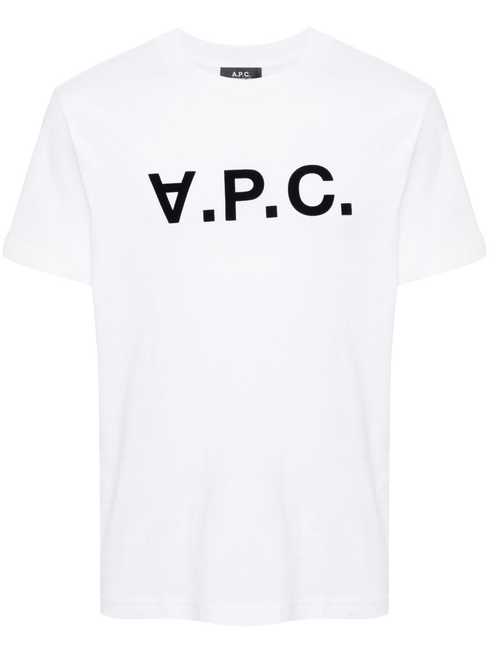 Flocked-logo T-shirt COHBM M26384TAE A.P.C. 
