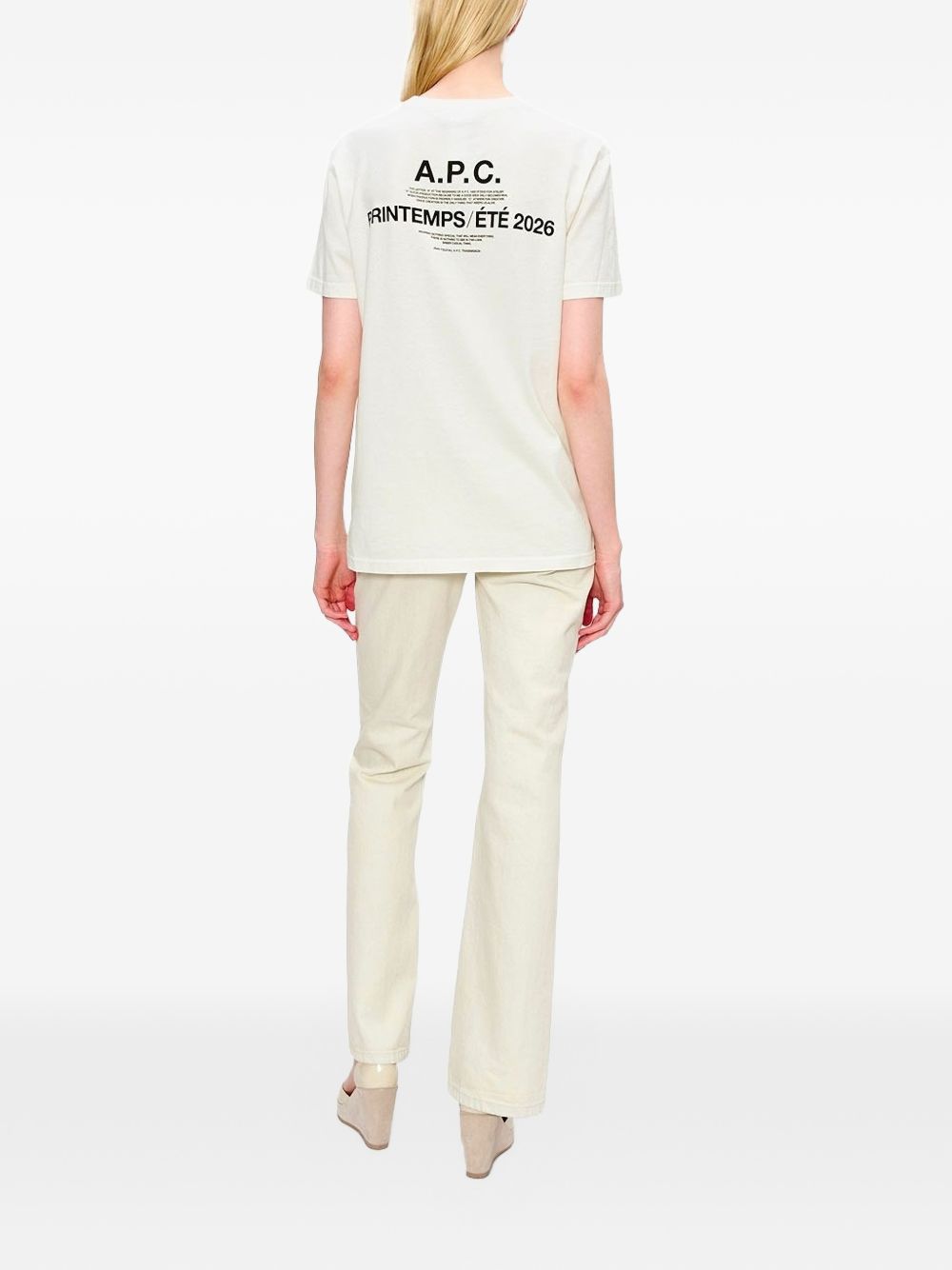 cotton t-shirt COHBS M26465AAC A.P.C. 
