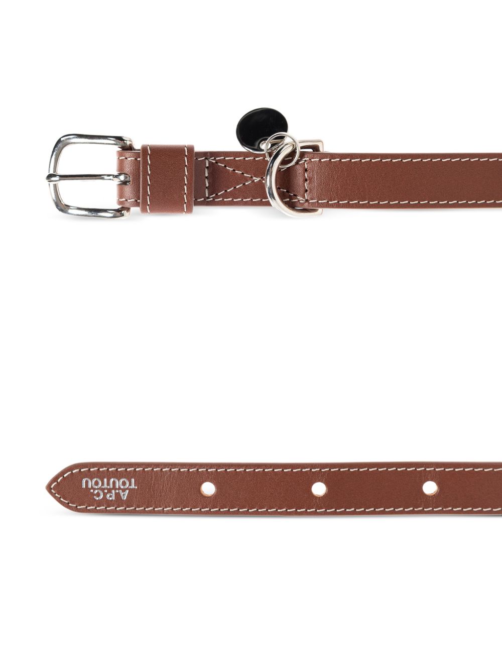 Leather dog collar PXAWV M66073CAD A.P.C. 